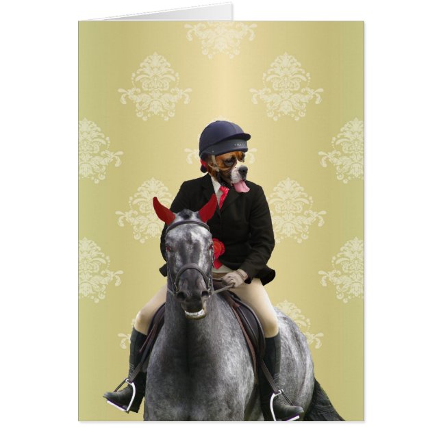 馬おもしろい乗りキャラクター (正面)