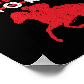 馬おもしろい乗馬の話しダービー ポスター (角)