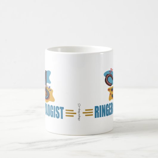 馬おもしろい靴 コーヒーマグカップ (中央)