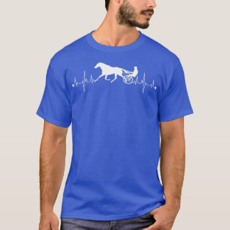 馬おもしろい馬競馬贈り男性へ女性カッコいい Tシャツ