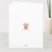 馬おもしろい50番誕生日 カード (裏面)