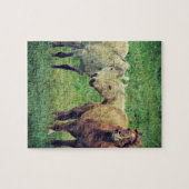 馬おもしろい ジグソーパズル (横)