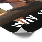 馬おもしろい ポスター (角)