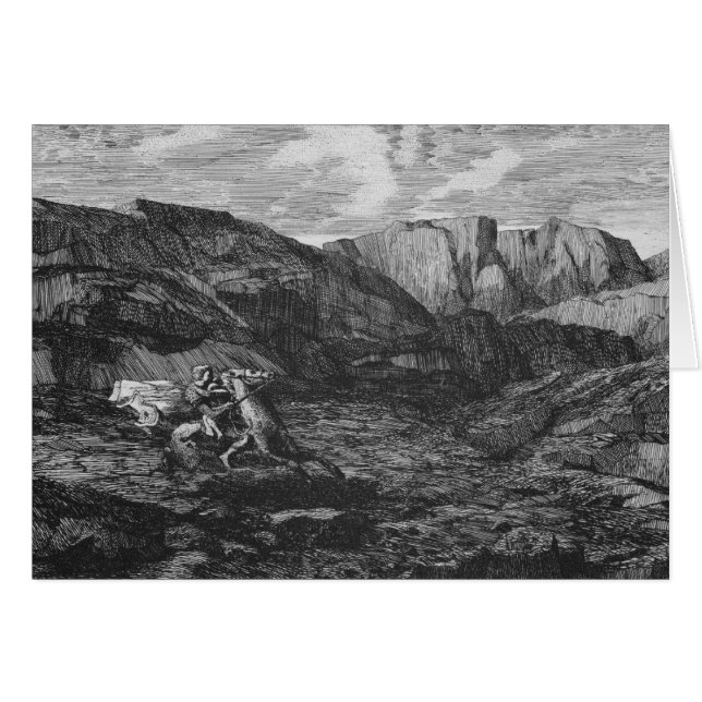 馬およびライダー (正面横)