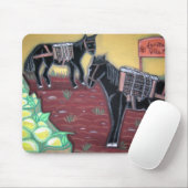 馬およびレモン マウスパッド (マウス)
