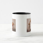 馬および新郎の唐朝 マグカップ (中央)