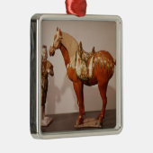馬および新郎の唐朝 メタルオーナメント (右)