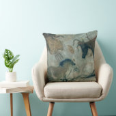 馬および牛、c.17000 Bを示す絵画を揺すって下さい クッション (椅子)