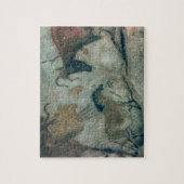 馬および牛、c.17000 Bを示す絵画を揺すって下さい ジグソーパズル (縦)