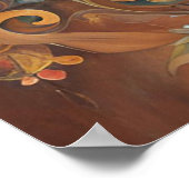 馬お洒落頭 ポスター (角)