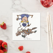 馬から落ちる紙ナプキン スタンダードカクテルナプキン (インサイチュ)