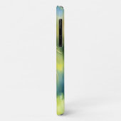 馬かわいらし顔水色スタイルアートフォンケース Case-Mate iPhoneケース (裏面/左)