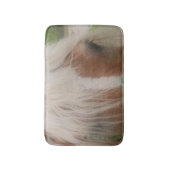 馬かわいらし顔 バスマット (正面縦)