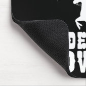 馬がカウボーイの馬に乗っおもしろいて男性に乗るのを除く マウスパッド (コーナー)