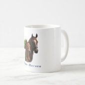 馬が大好き コーヒーマグカップ (正面右)