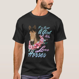 馬が好きな人 Tシャツ