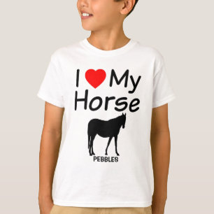 馬が好き Tシャツ