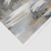 馬が山の霧の切り離しを駆け抜ける 薄葉紙 (詳細)