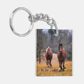 馬が指導者になる キーホルダー (正面左)