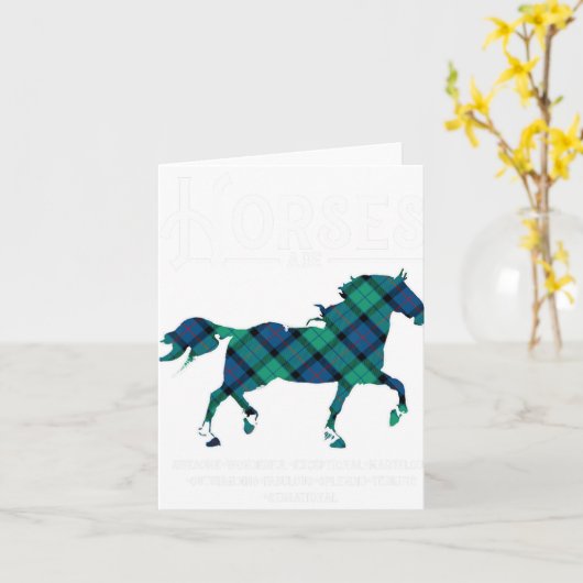 馬が素晴らしある – 馬好き乗馬 カード (黄色い花)