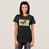 馬が走る Tシャツ (正面フル)