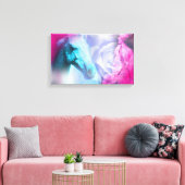 馬が足りない翼を貸してくれる キャンバスプリント (インサイチュ (リビング))