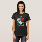 馬ではありませんチェス Tシャツ (正面フル)