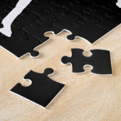 馬で働く私の新しい乗り物おもしろい ジグソーパズル (側面)