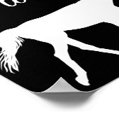 馬で働く私の新しい乗り物おもしろい ポスター (角)