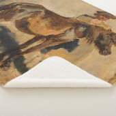 馬で羊飼い シェルパブランケット (3/4)