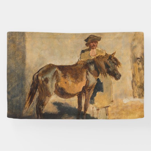 馬で羊飼ウマ科のい 横断幕 (横)