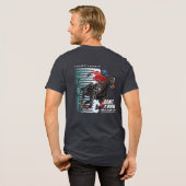 馬で踊る（ダークモード） | メンズ トライブレンドＴシャツ (フル背面)