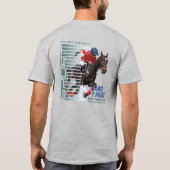 馬で踊る（ポロスポーツ） | アルドー Tシャツ (裏面)