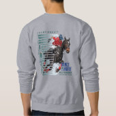 馬で踊る（ポロスポーツ） | メンズ スウェットシャツ (裏面)