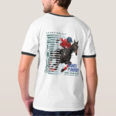 馬で踊る（ポロスポーツ） | メンリンガー Tシャツ (裏面フル)