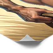 馬で非常に熱い男 ポスター (角)