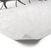 馬とそり、1935年。ヴィンテージ写真 ポスター (角)