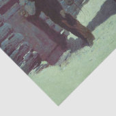 馬とカウボーイの冬の雪 薄葉紙 (詳細)