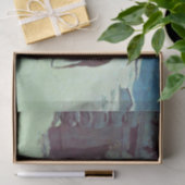 馬とカウボーイの冬の雪 薄葉紙 (ギフト)