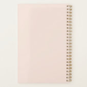 馬とカラフル棒つきキャンデースパイラル写真プランナー プランナー手帳 (裏面)