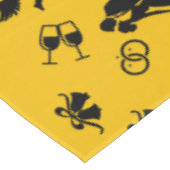 馬とカートのロマン結婚ティック テーブルクロス (アングル)