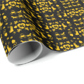 馬とカートのロマン結婚ティック ラッピングペーパー (ロールコーナー)