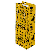 馬とカートのロマン結婚ティック ワインギフトバッグ (正面アングル)