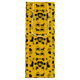 馬とカートのロマン結婚ティック ワインギフトバッグ