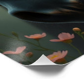 馬とコンパニオンのファンタジーアート ポスター (コーナー)