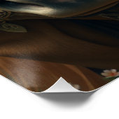 馬とコンパニオンのファンタジーアート ポスター (コーナー)