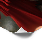 馬とコンパニオンのファンタジーアート ポスター (コーナー)