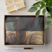 馬とコンパニオンのファンタジー 薄葉紙 (ギフト)