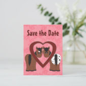 馬とハートの結婚式Save the Dateのお知らせ セーブザデート (スタンド正面)