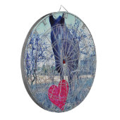 馬とハート ダーツボード (正面左)